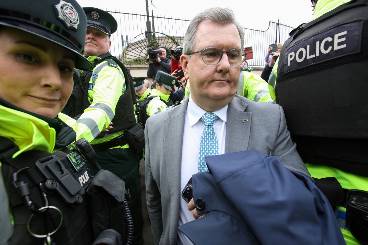 BRITAIN-NIRELAND-DONALDSON-POLITICS-ASSAULT