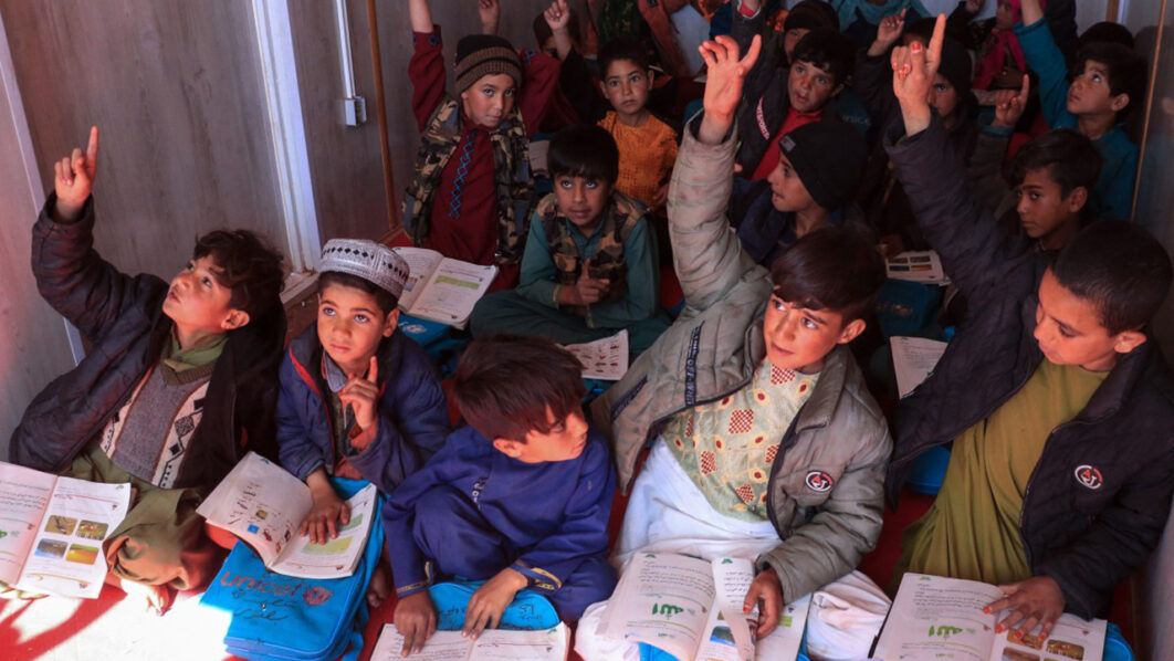 AFGHANISTAN-EDUCATION-CHILDREN-EARTHQUAKES