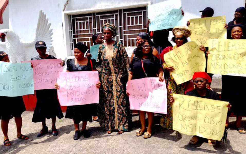 Women-protesters