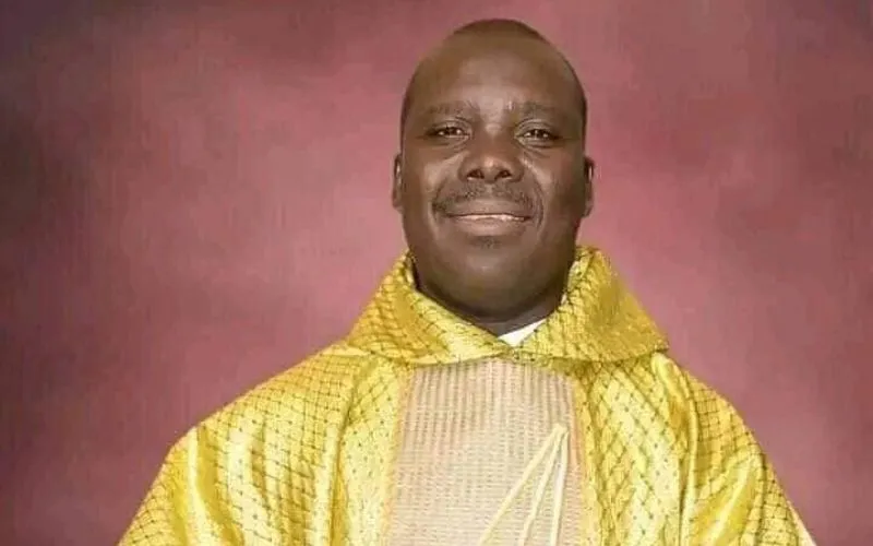 A Catholic priest of the Catholic Diocese of Yola, Very Rev. Oliver Buba