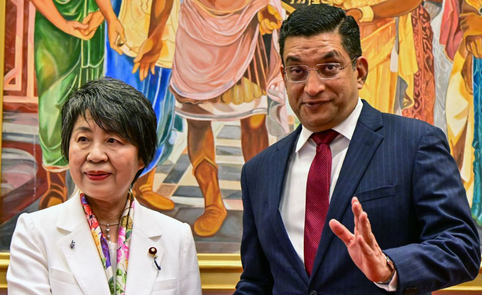 SRI LANKA-JAPAN-DIPLOMACY