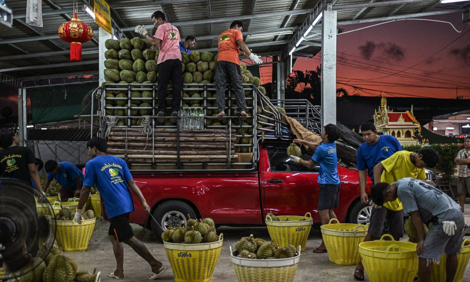 THAILAND-CLIMATE-WEATHER-HEAT-DURIAN
