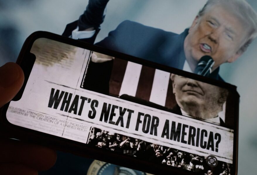 Trump social account shares video mentioning ‘unified reich’