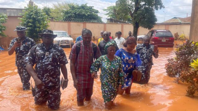 FLOODING OF OUR EDO STATE HEADQUARTERS IN BENIN CITY
