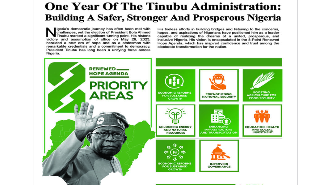Building A Safer, Stronger And Prosperous Nigeria