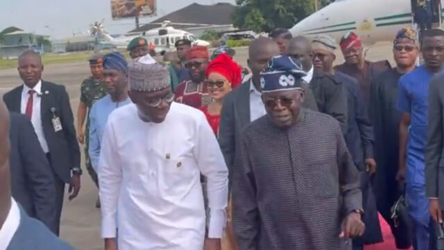 Tinubu arrives Lagos on Saturday