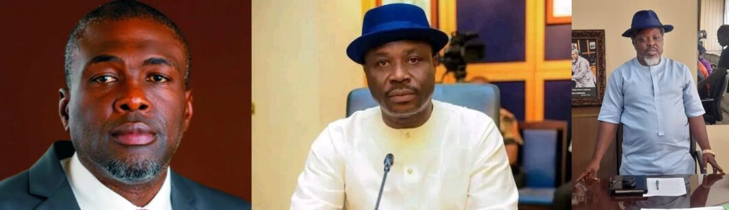 Austen Ben-Chioma (Environment), Dr. Gift Worlu (Housing), and Prof. Chinedu Mmom (Education) resigned from Fubara cabinet hours apart