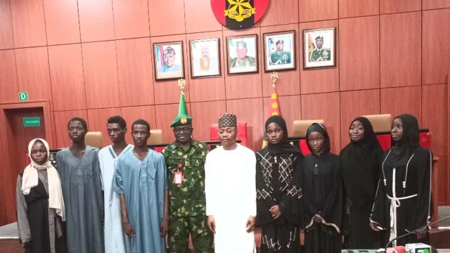 Rescued Kogi student