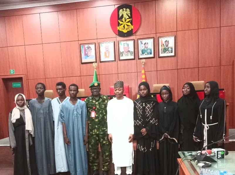 Rescued Kogi student
