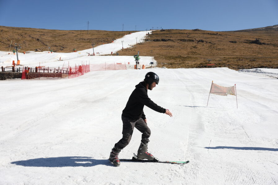 Skiing