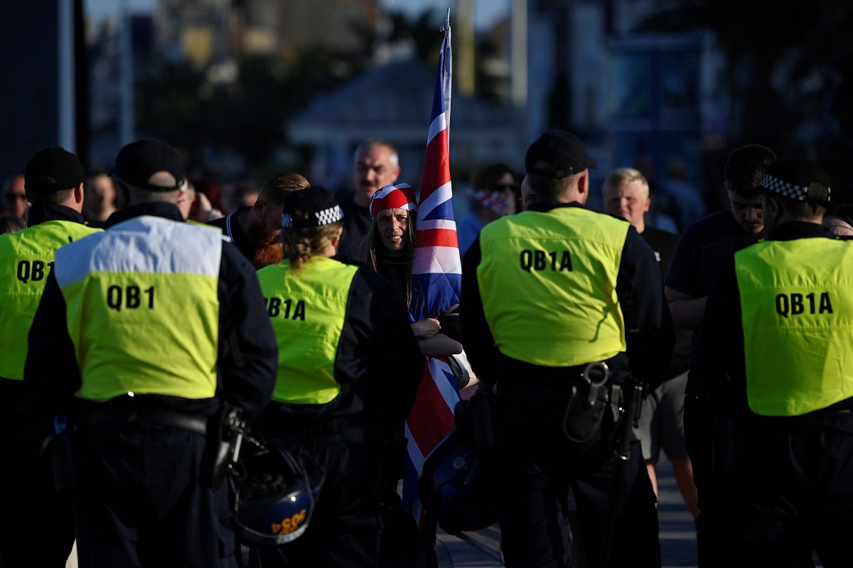 BRITAIN-CRIME-POLICE-UNREST