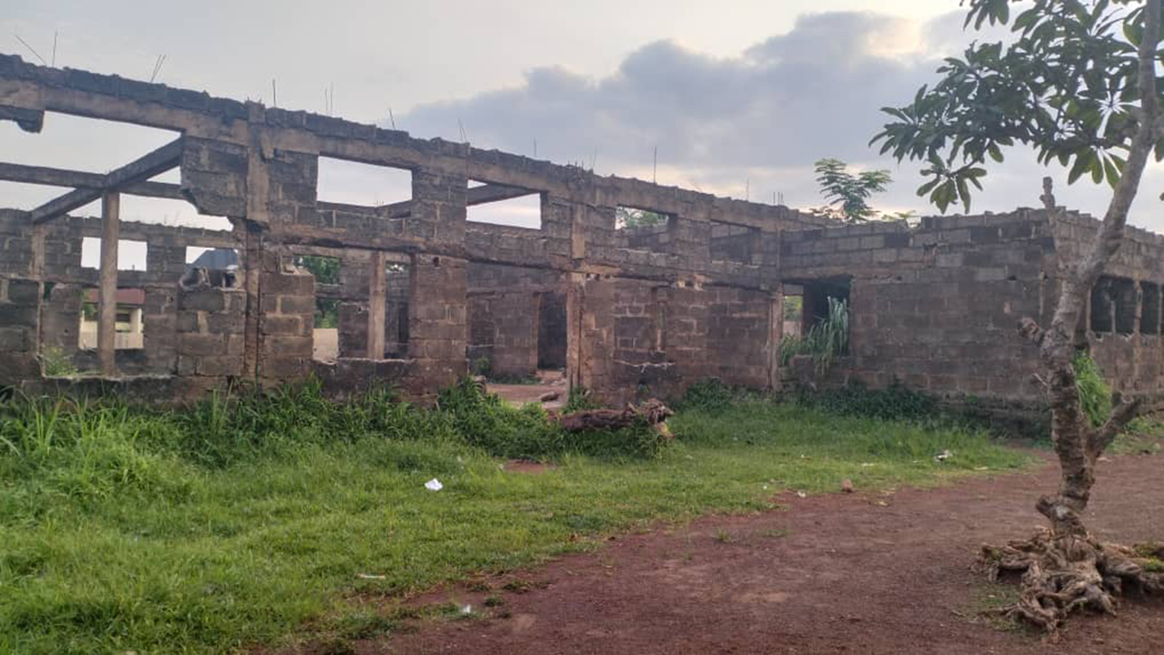 Abandoned structure