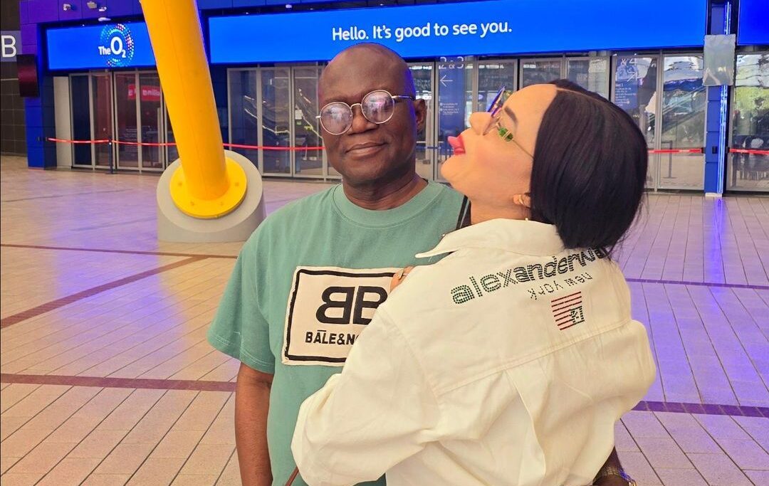 .Dr Reuben Abati and his wife, Kikelomo Atanda-Owo. Photo: @abati1990/Instagram