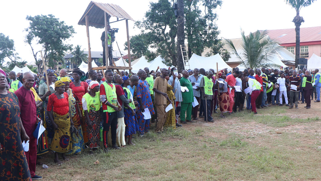 Testifiers @ Ebonyi State Crsade