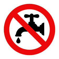 no water