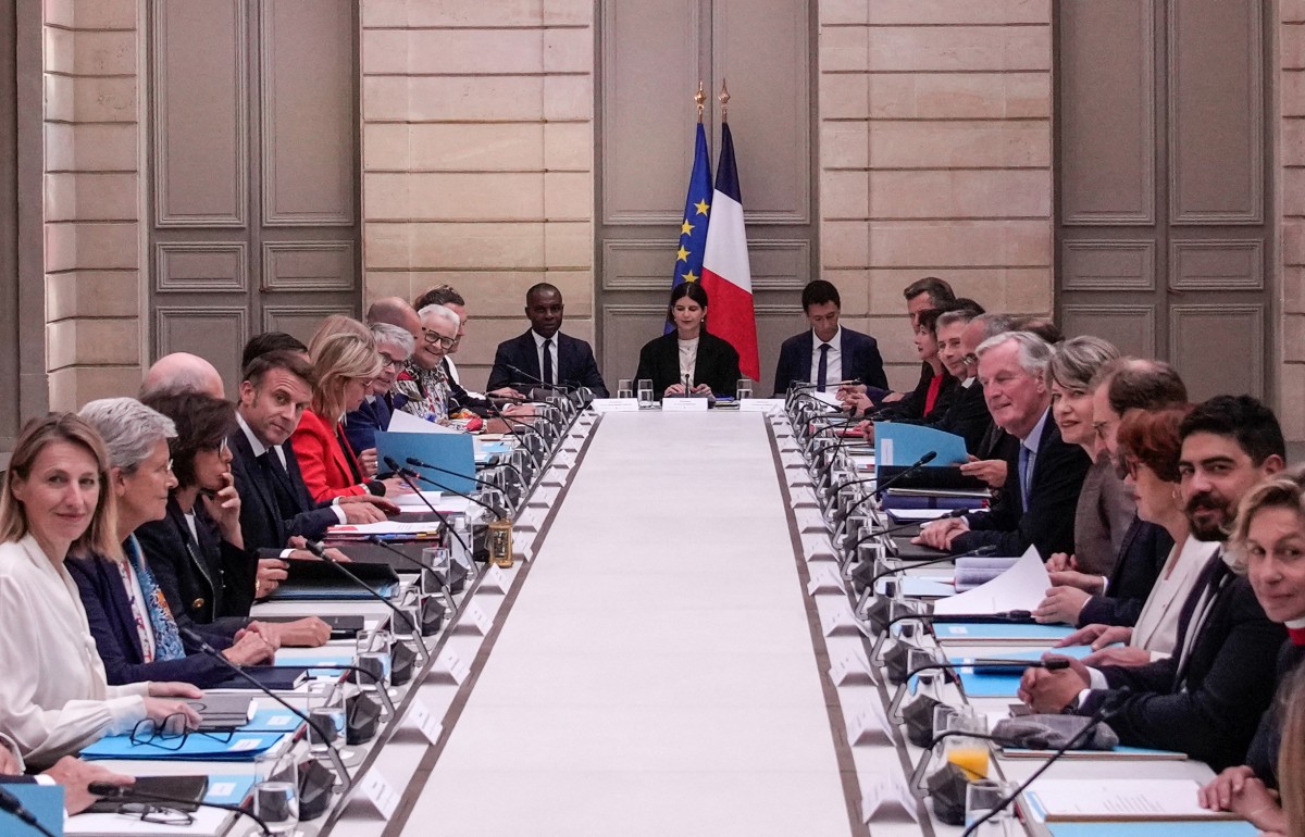 FRANCE-POLITICS-GOVERNMENT-CABINET