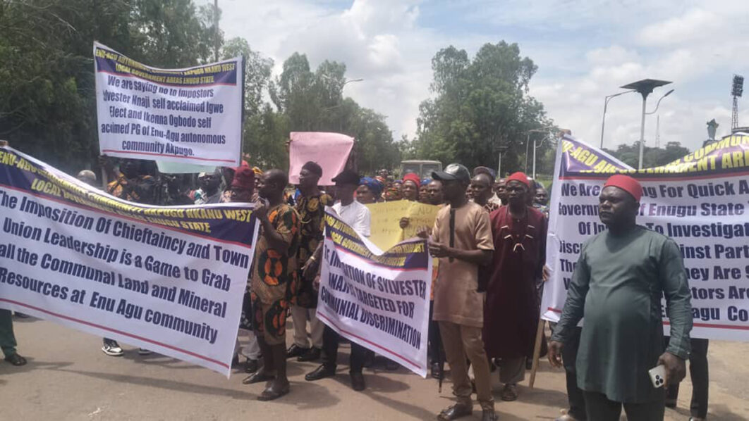 Enugu protesters