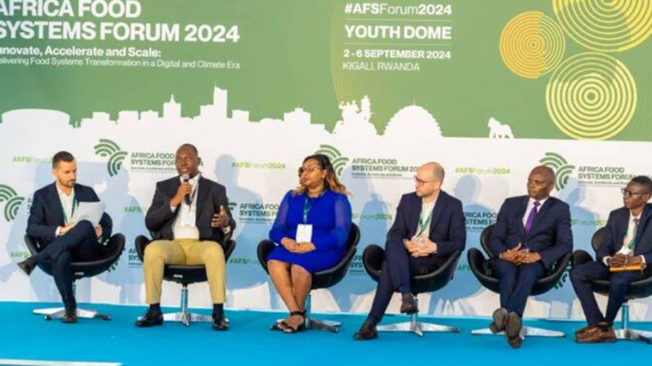 Panelists discussing during the African Food System Forum in Rwanda