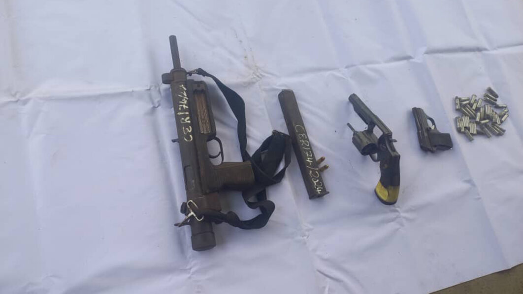 Arms recovered