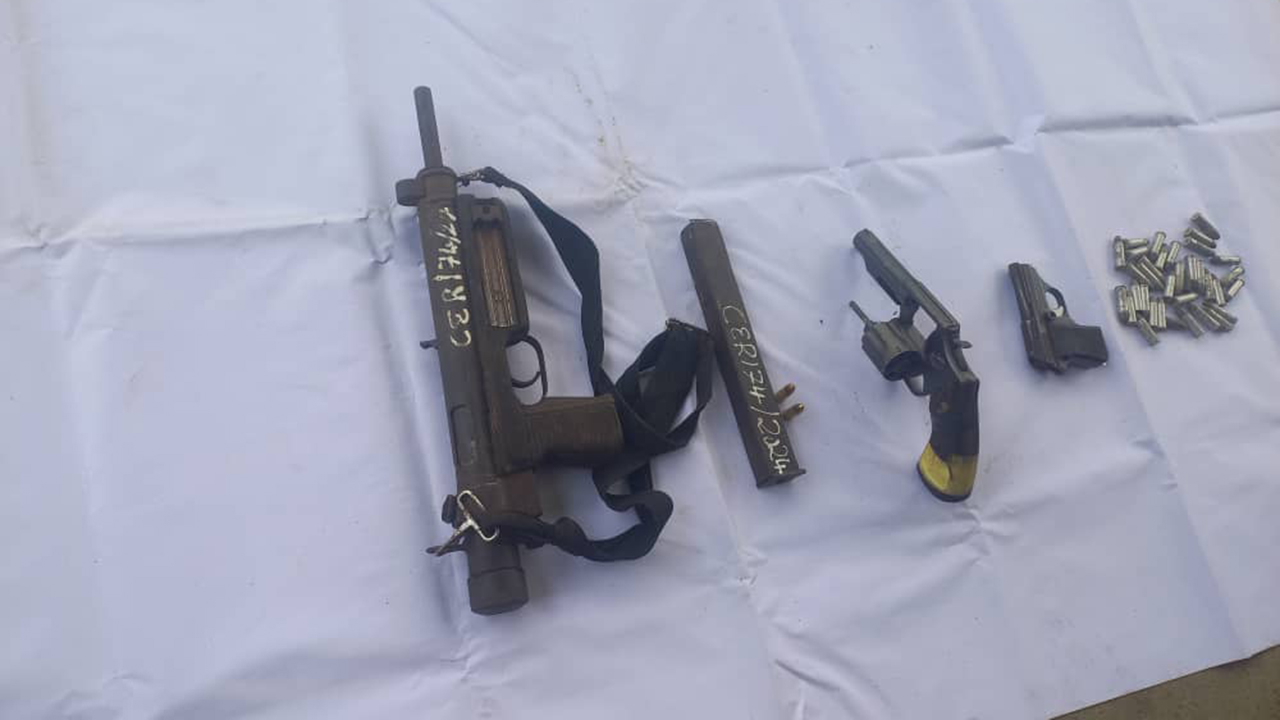 Arms recovered