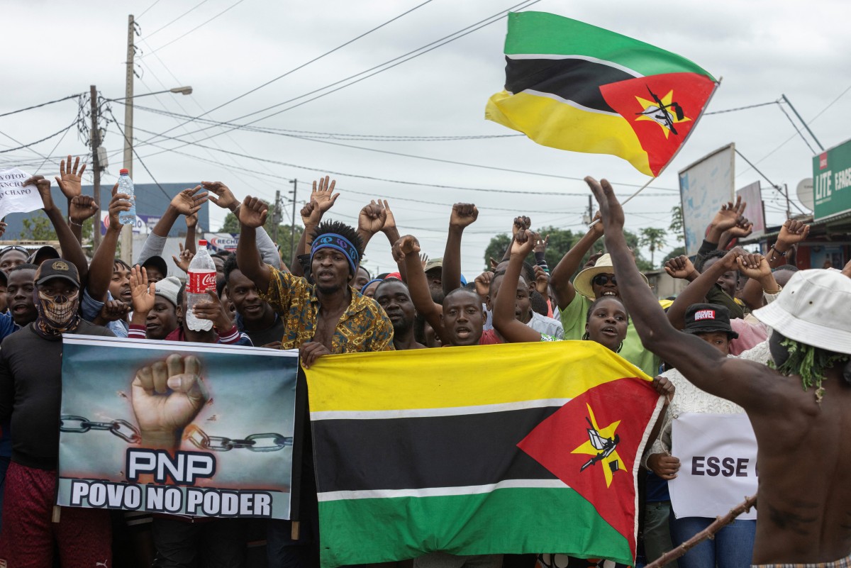 MOZAMBIQUE-POLITICS-ELECTION-DEMO