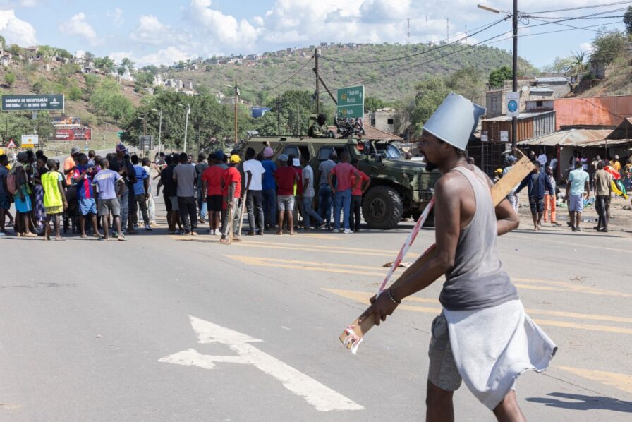 MOZAMBIQUE-POLITICS-ELECTION-DEMO