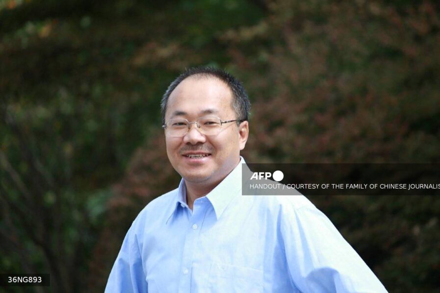 CHINA-COURT-ESPIONAGE-MEDIA