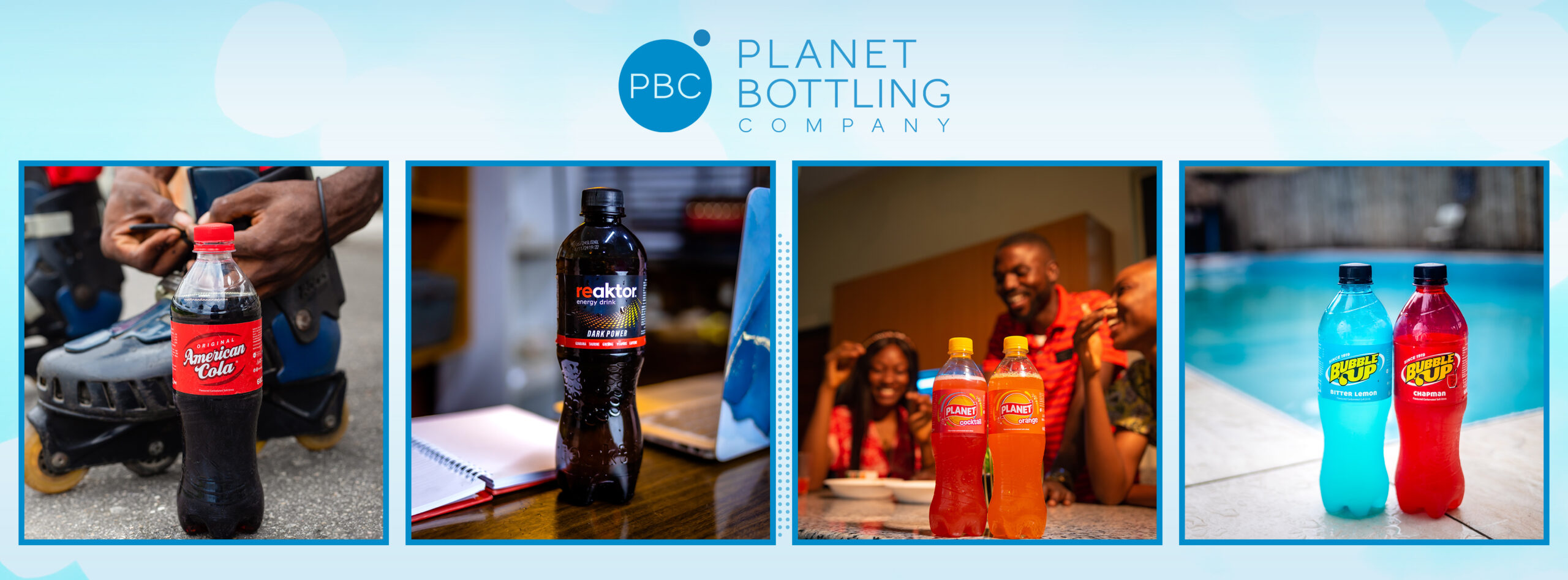 PLANET BOTTLING COMPANY BOTTLES