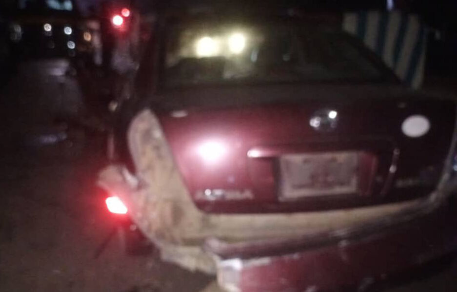 Scene of the accident