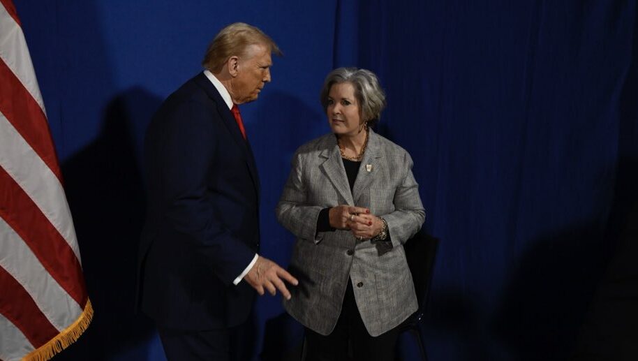 Trump and Susie Wiles