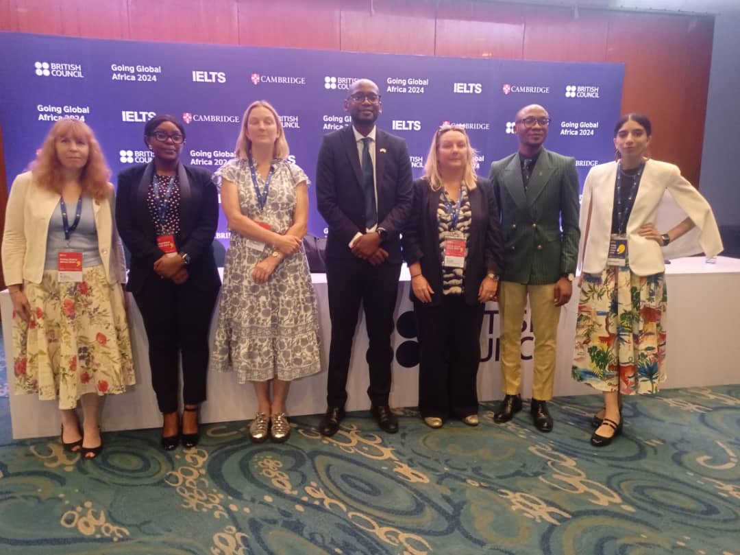 group at education event