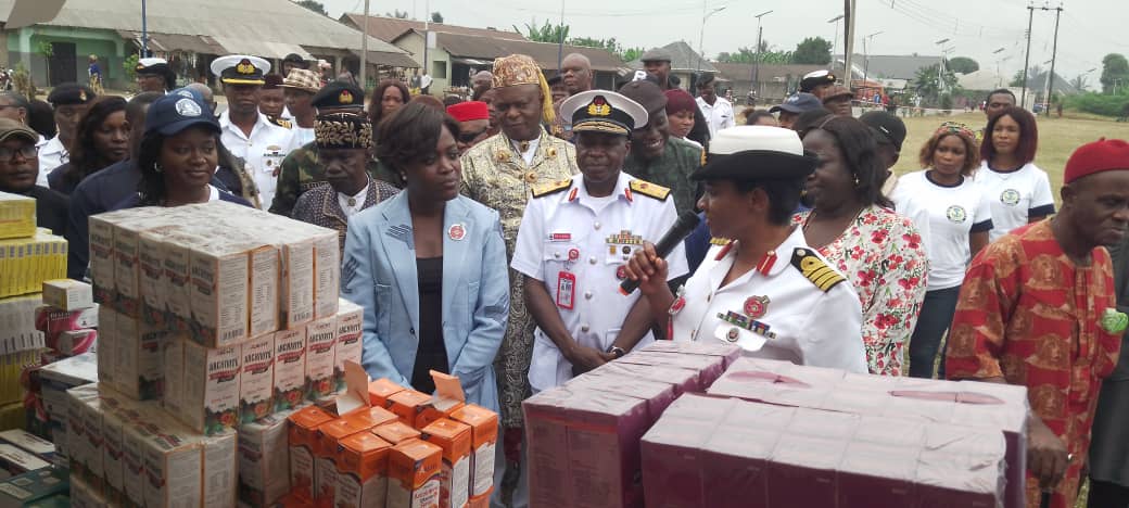 Navy gives free medical care to over 1,000 in Rivers community