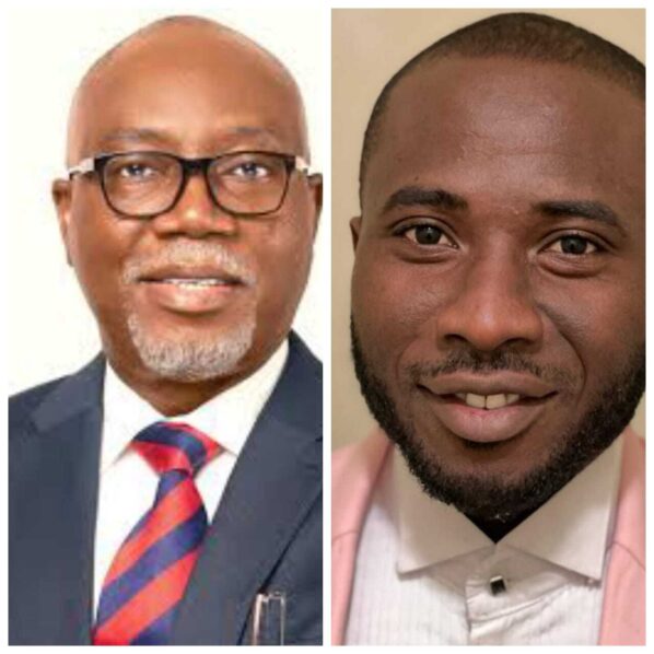Samuel Babatunde Olayiwola (right) and Lucky Aiyedatiwa