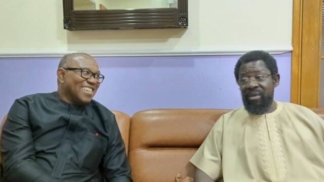 Peter Obi and Dele Farotimi