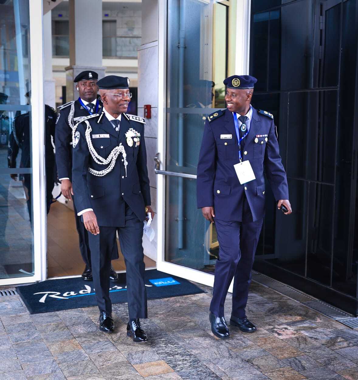 PHOTOS: Egbetokun in Kigali for police confab