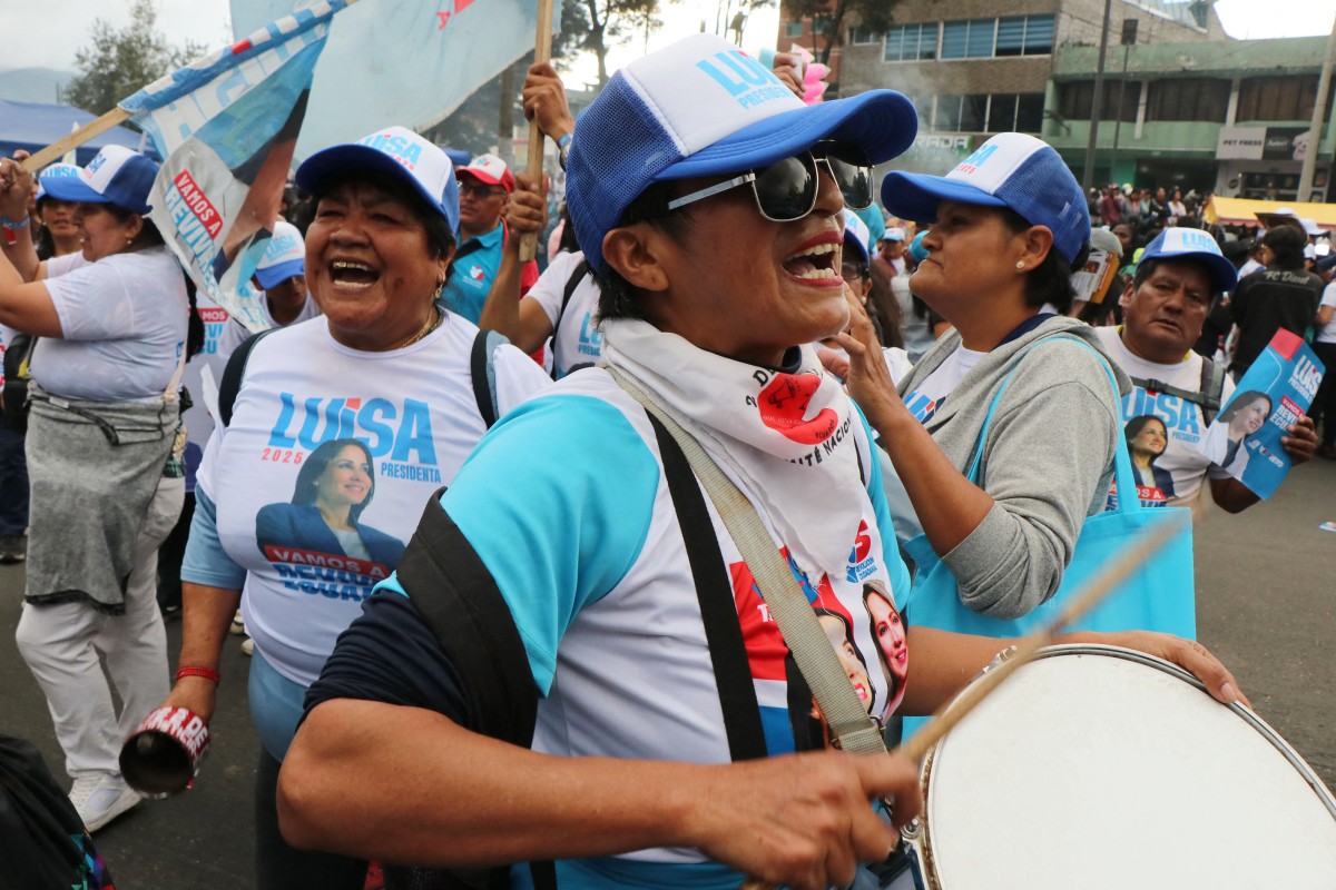 ECUADOR-ELECTION-CAMPAING-GONZALEZ