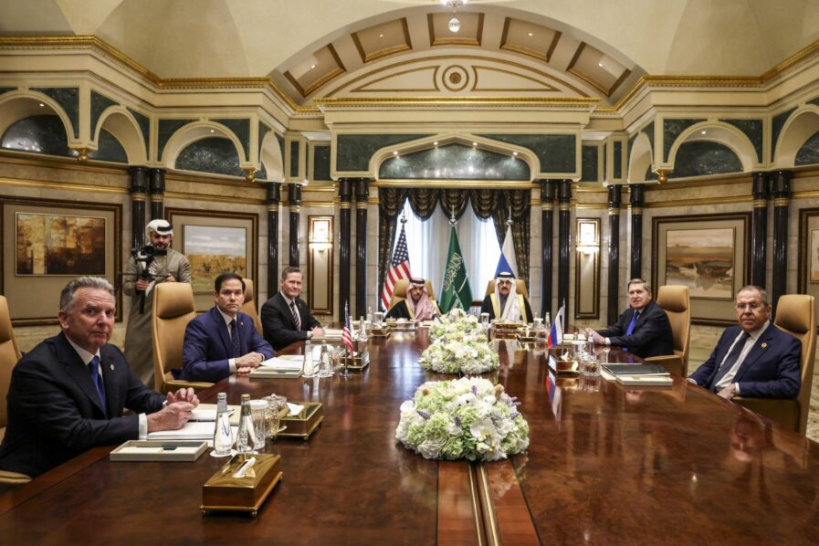 SAUDI-US-RUSSIA-UKRAINE-CONFLICT-POLITICS-DIPLOMACY