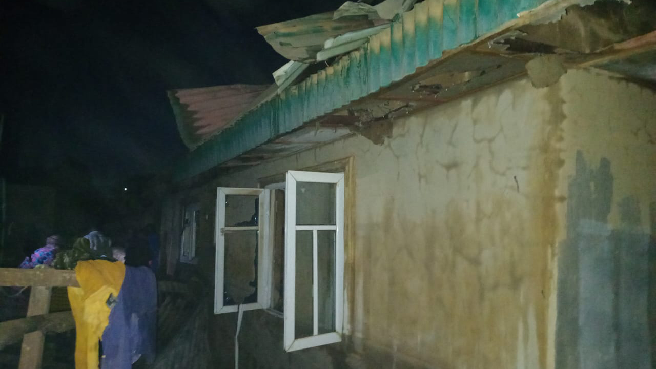 Affected building