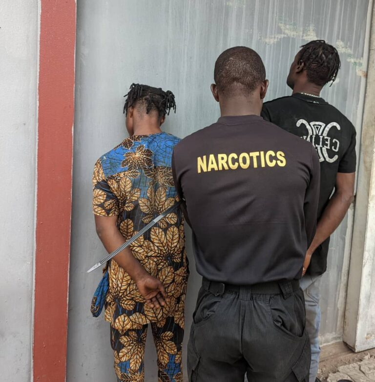 Customs arrest suspect with 2,433kg cannabis, codeine