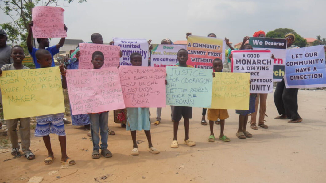 Lagos protesters
