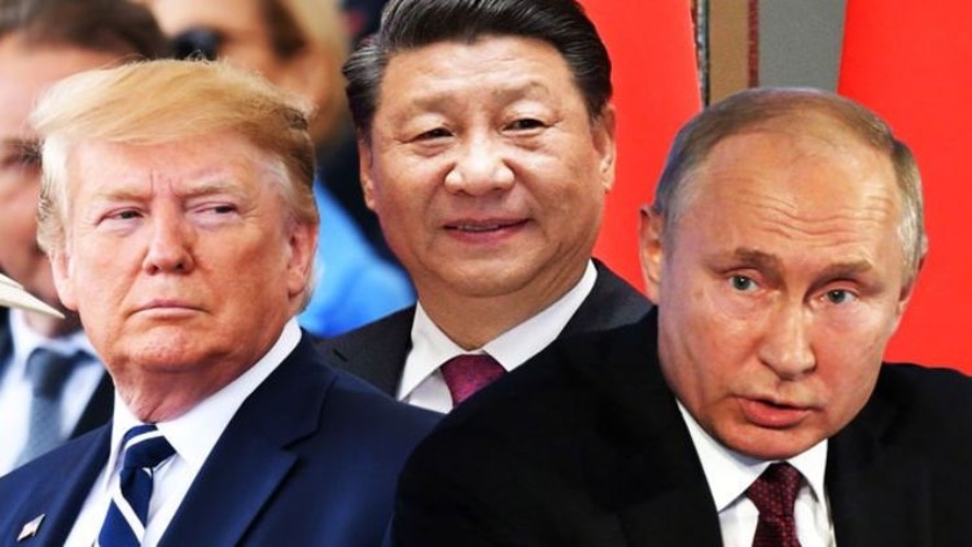 utin, Xi, Trump