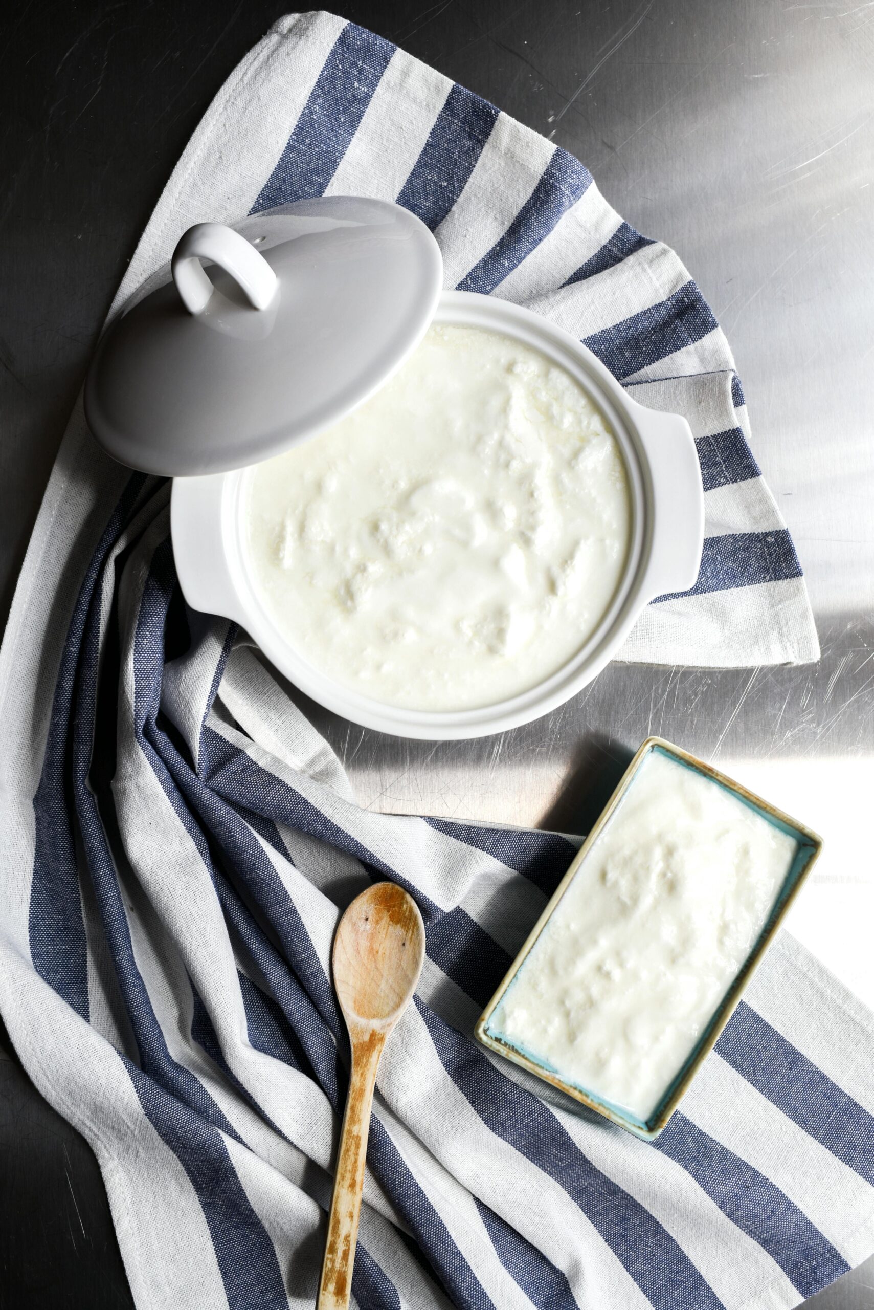 Homemade Greek yoghurt