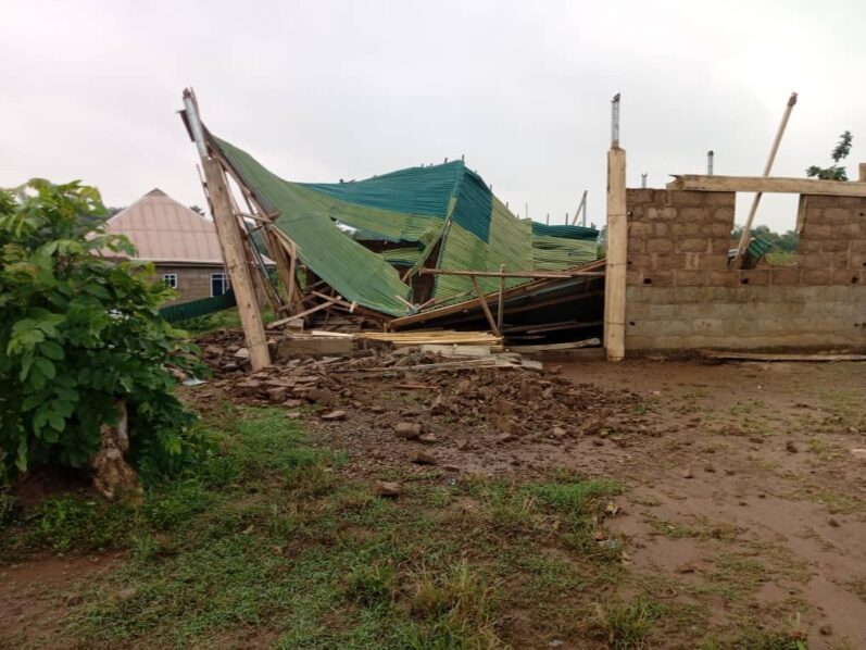 rainstorm in Ondo