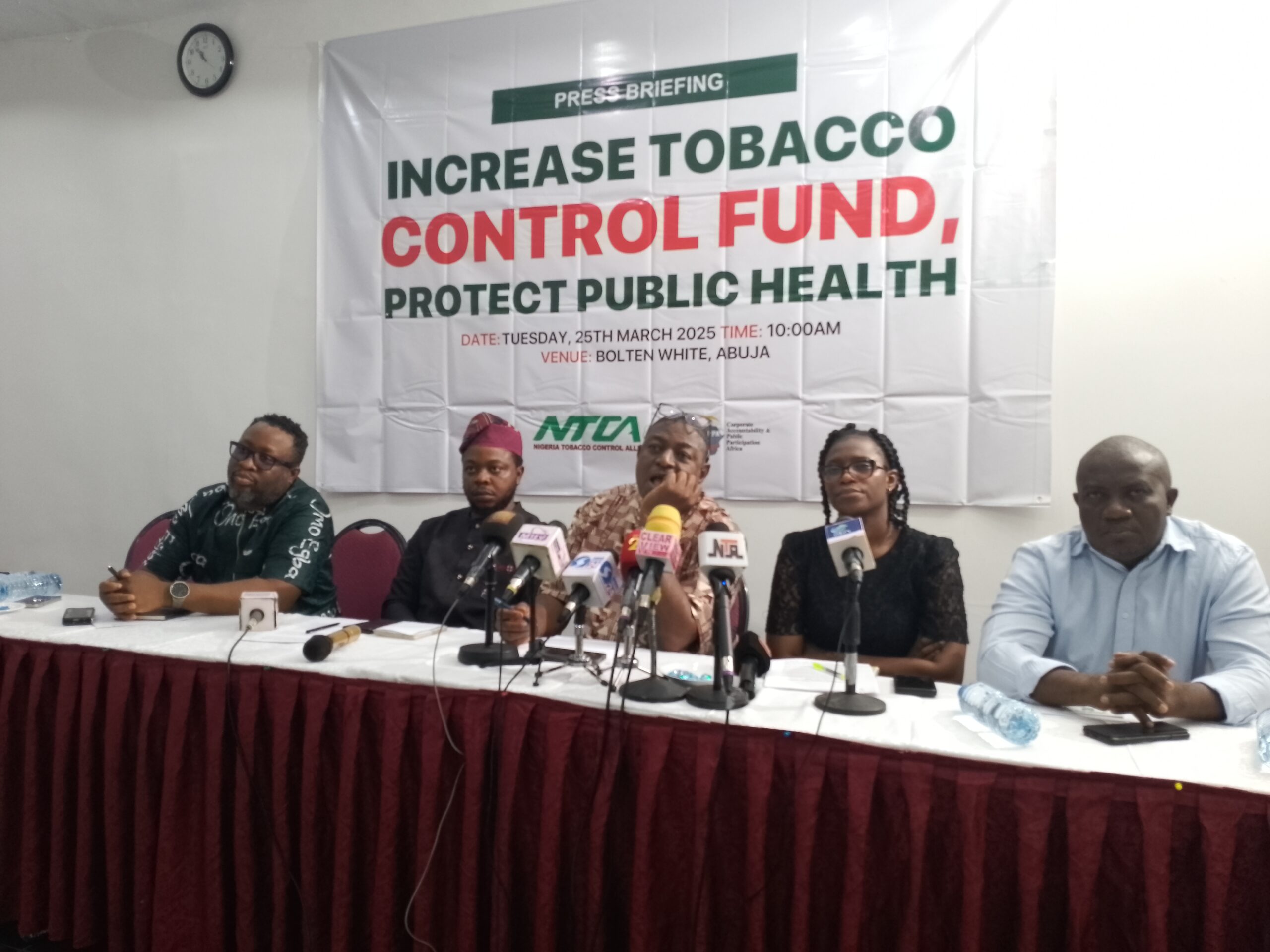 NTCA, CAPPA seek increase in Tobacco Control Fund to N300m