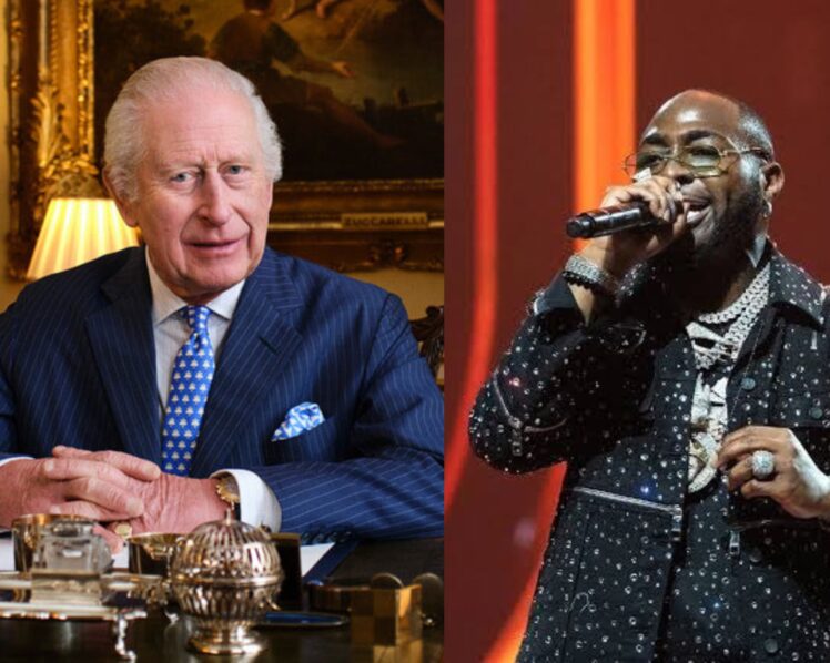 King Charles lll and Davido