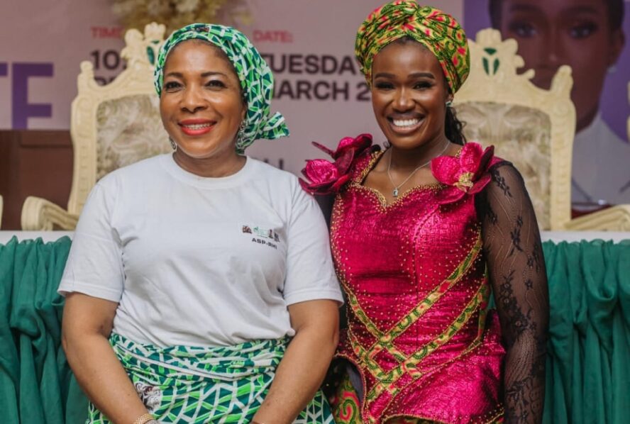 Real Warri Pikin with Abia State First Lady, Mrs Priscilla Otti