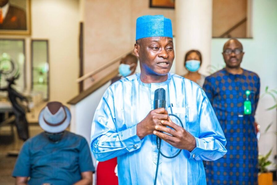 NAFED President, Mohammed Baba Abdullahi