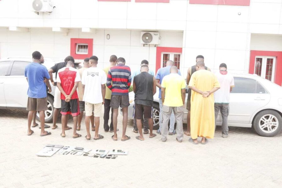 EFCC arrests 37 suspected internet fraudsters in Ilorin