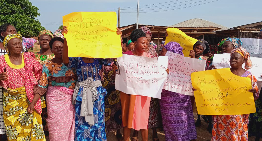 Ekiti protesters