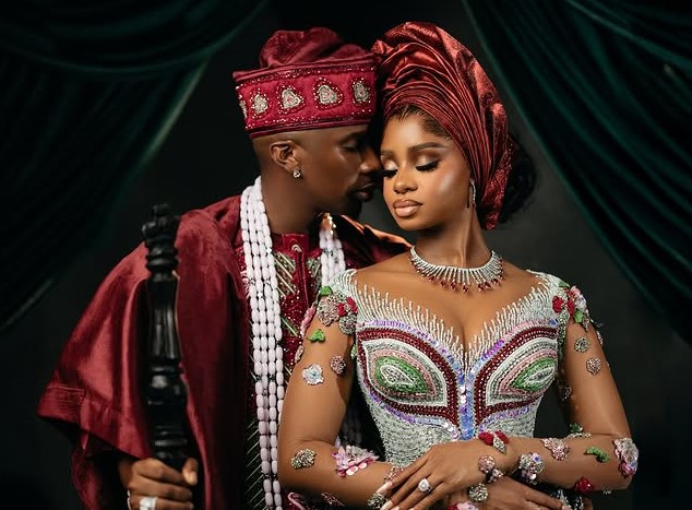 Priscilla Ojo and Juma Jux